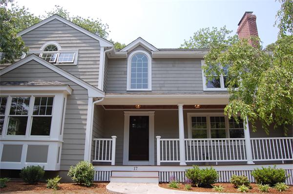 17 Willowdale Road Winchester, MA 01890 - Photo 23 of 24 a front view of a house with a garden
