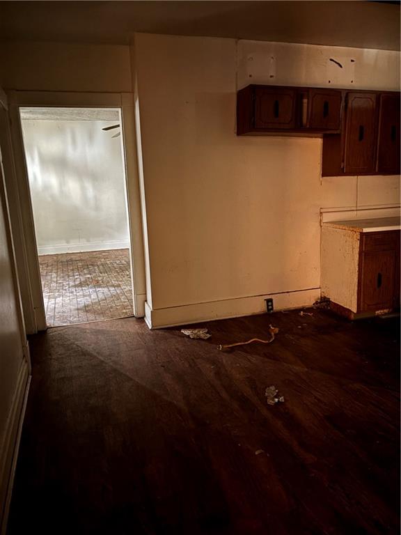 306 Park Road Ambridge, PA 15003 - Photo 30 of 43 a view of a closet with wooden floor