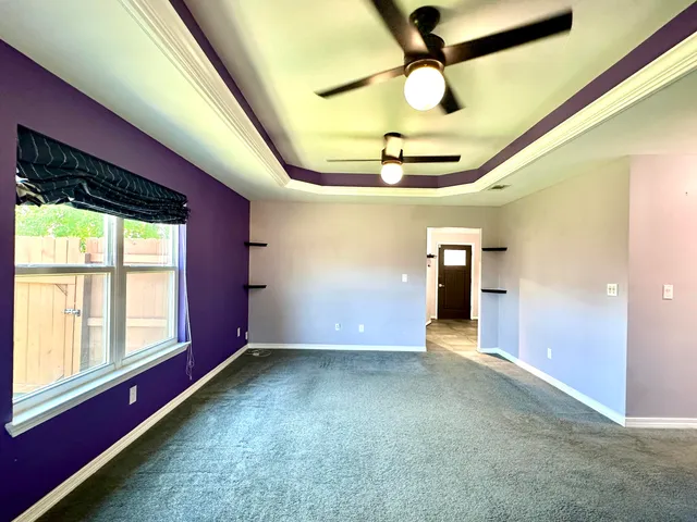 a view of a indoor garage