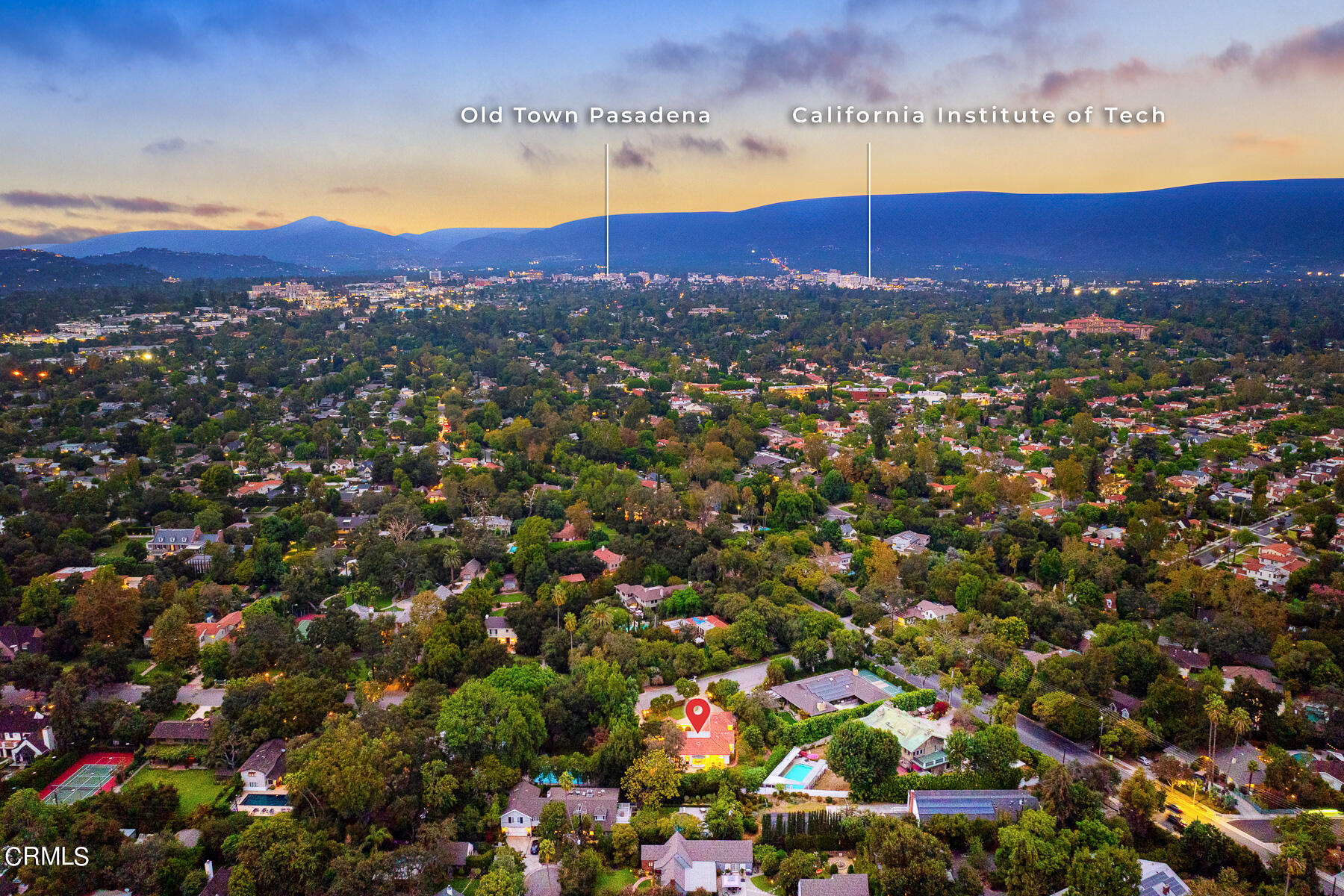 2065 Ashbourne Drive South Pasadena, CA 91030 - Photo 16 of 17 a view of city and mountain