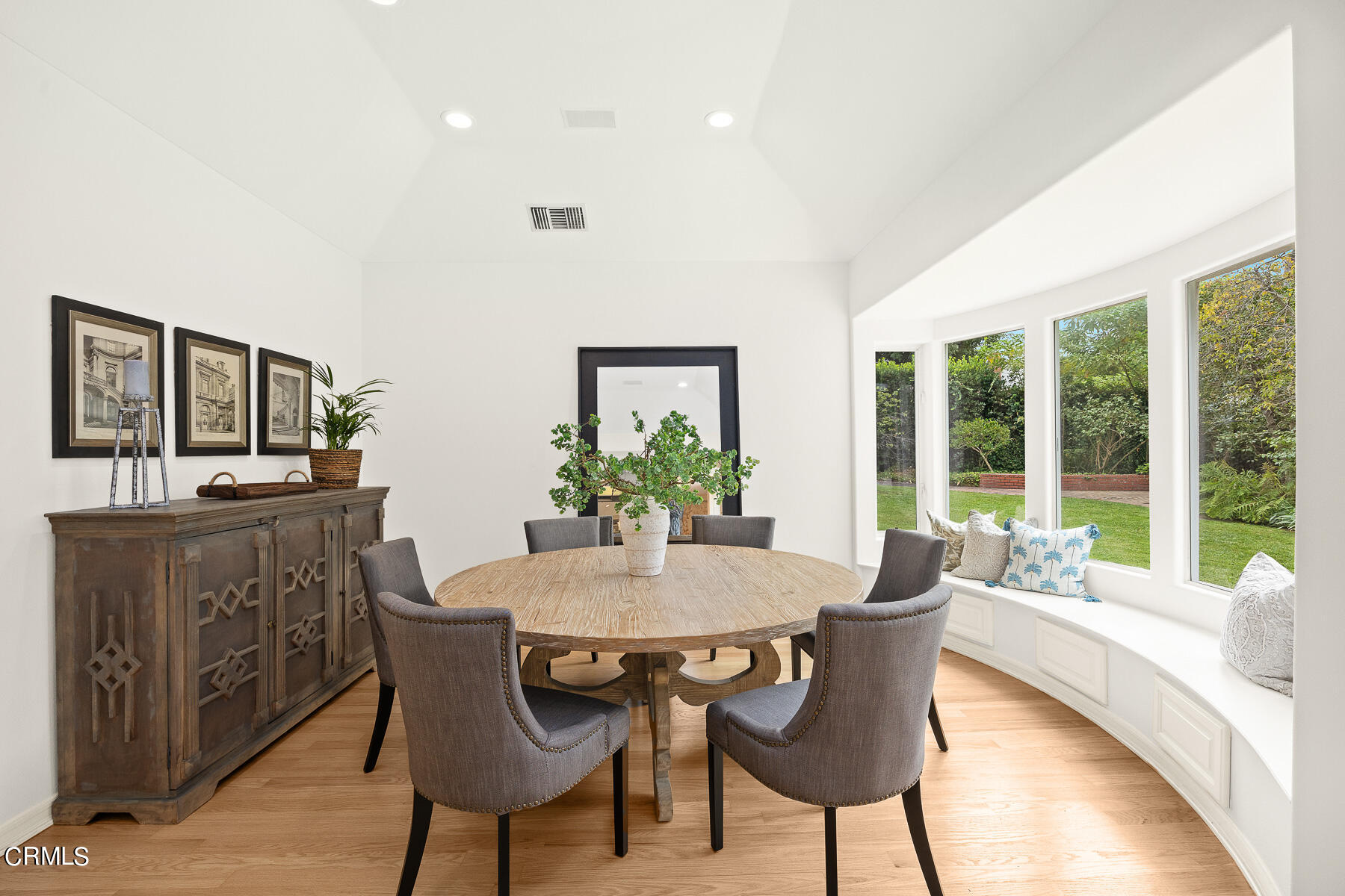 2065 Ashbourne Drive South Pasadena, CA 91030 - Photo 10 of 17 a view of a dining room with furniture window and wooden floor
