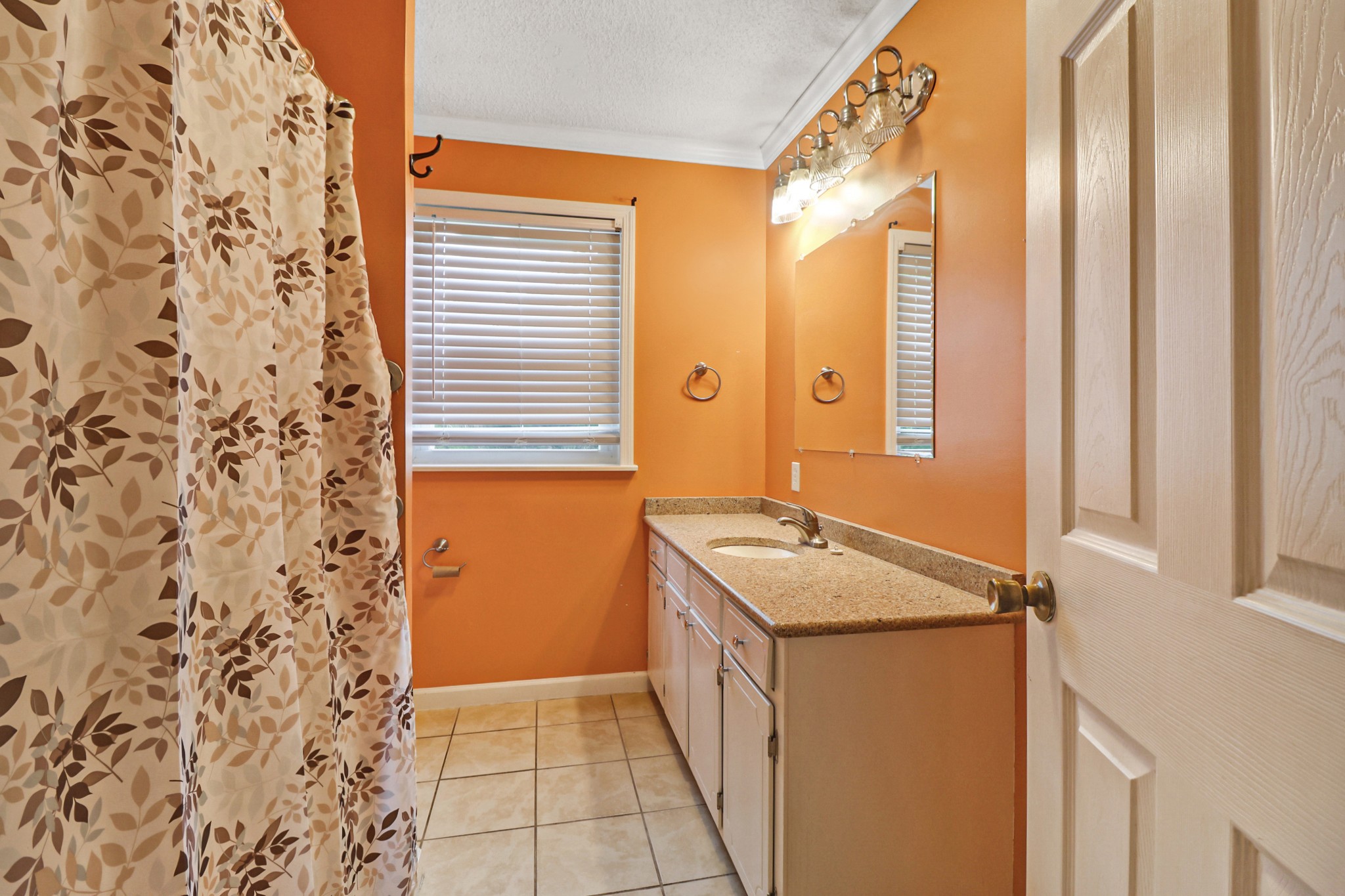 148 Porter Lane Spring City, TN 37381 - Photo 35 of 53 a bathroom with a granite countertop sink and a mirror