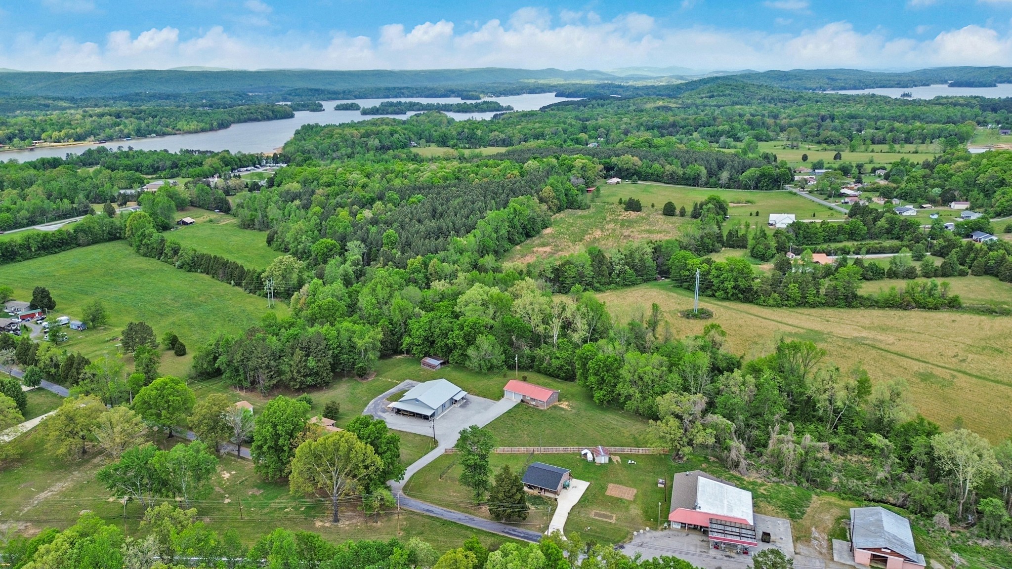 148 Porter Lane Spring City, TN 37381 - Photo 49 of 53 an aerial view of a houses with outdoor space and street view