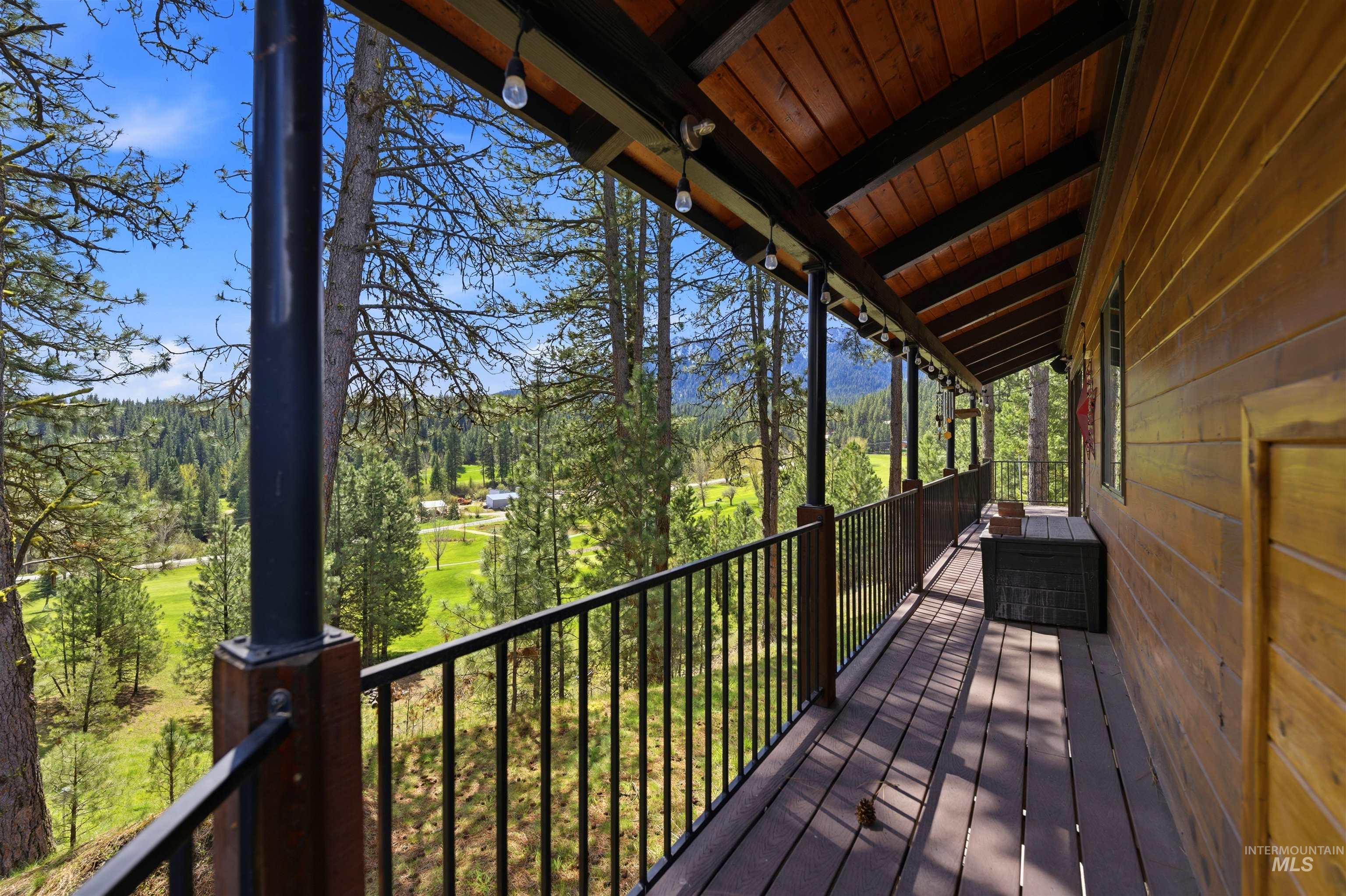 45 Rainbow Ridge Road Garden Valley, ID 83622 - Photo 14 of 41 View of wooden terrace