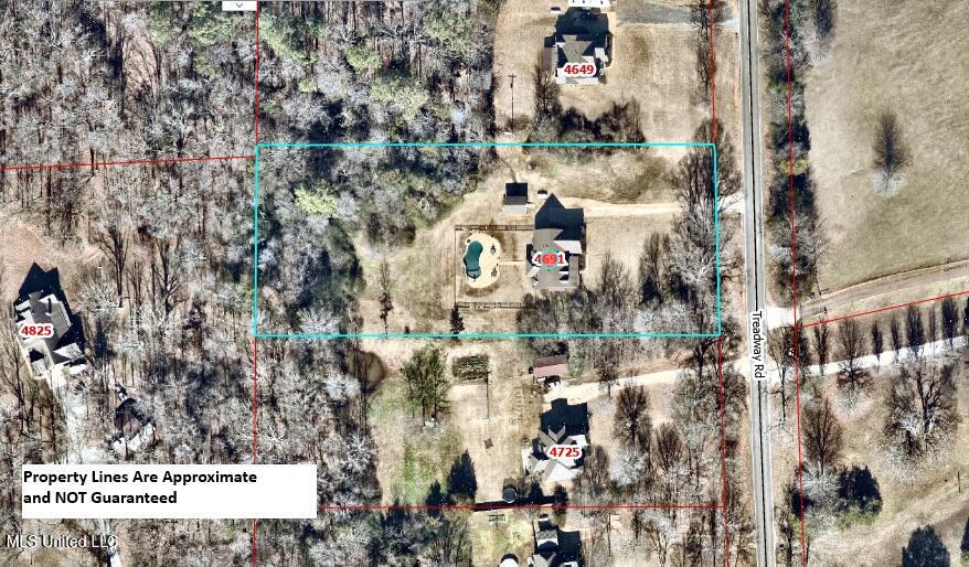 4691 Treadway Road Hernando, MS 38632 - Photo 34 of 34 Aerial View