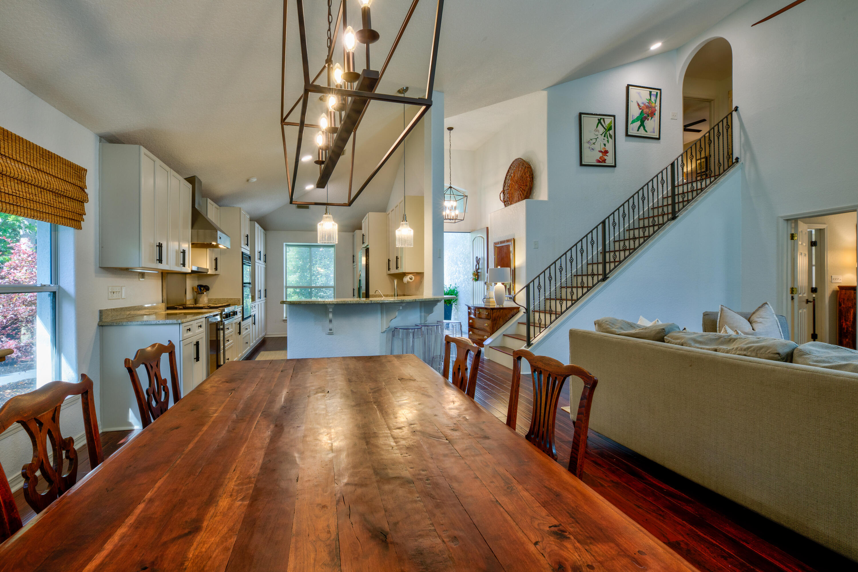 4639 Paradise Isle Destin, FL 32541 - Photo 19 of 67 a living room with furniture and a wooden floor