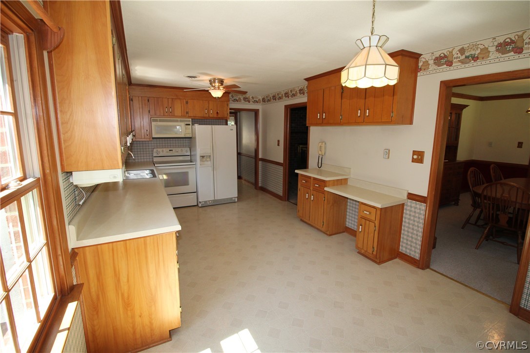 14111 Puritan Road Chesterfield, VA 23838 - Photo 14 of 49 a view of a kitchen with fridge and a sink