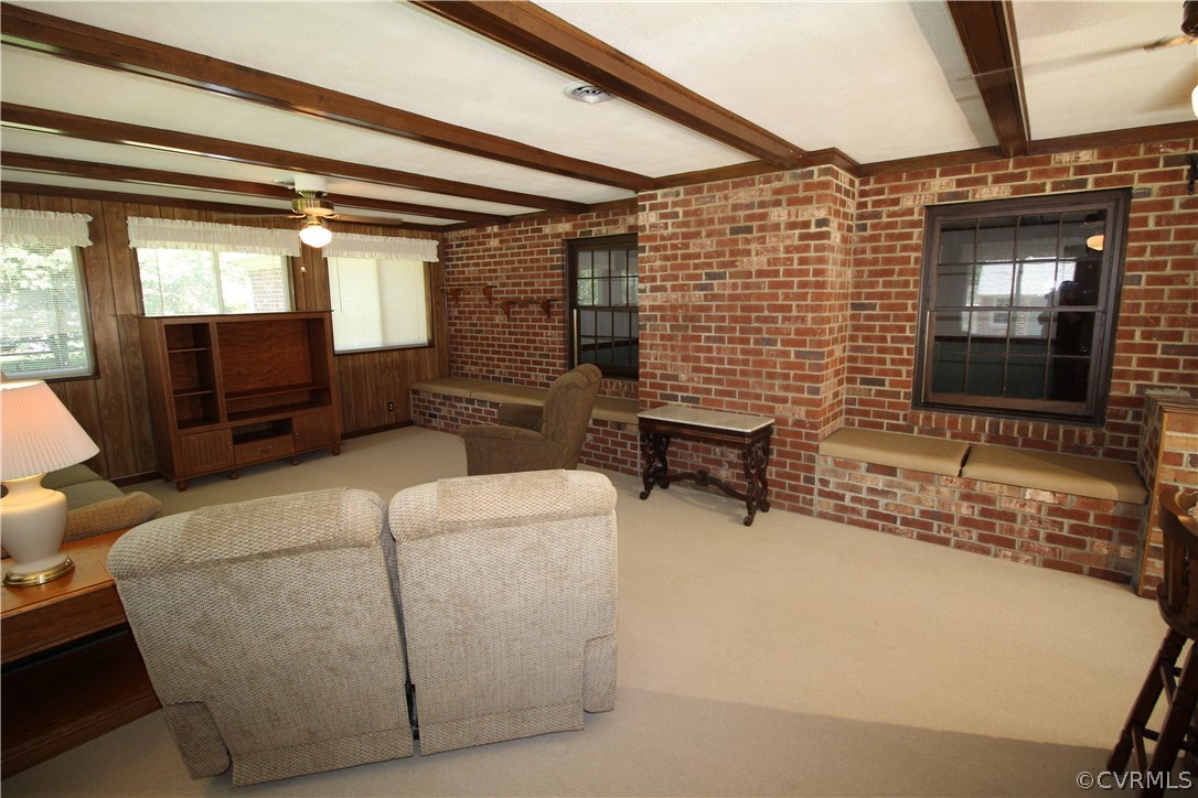 14111 Puritan Road Chesterfield, VA 23838 - Photo 31 of 49 a living room with furniture and a flat screen tv