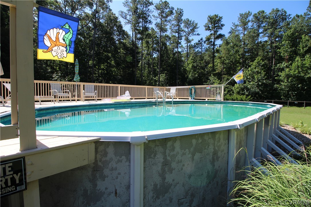 14111 Puritan Road Chesterfield, VA 23838 - Photo 41 of 49 a view of a swimming pool with a balcony