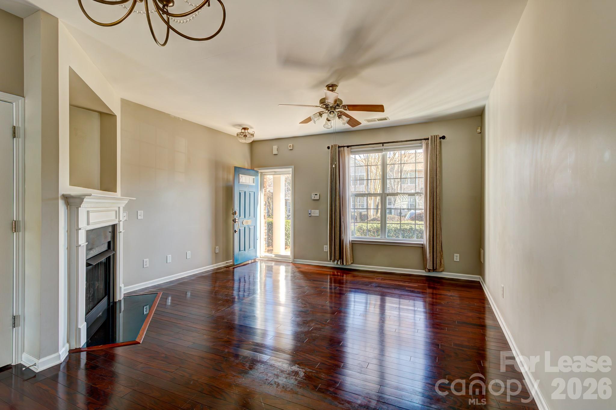417 River Park Road Belmont, NC 28012 - Photo 2 of 16 a view of an entryway with wooden floor