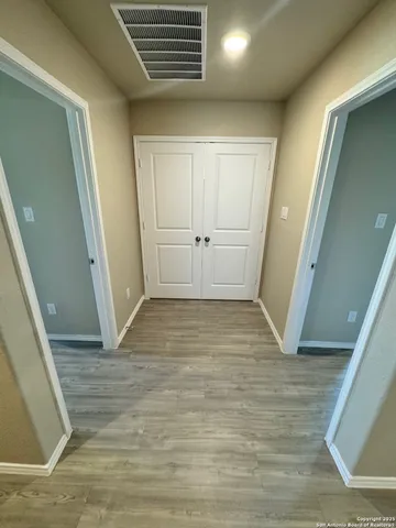 a view of front door