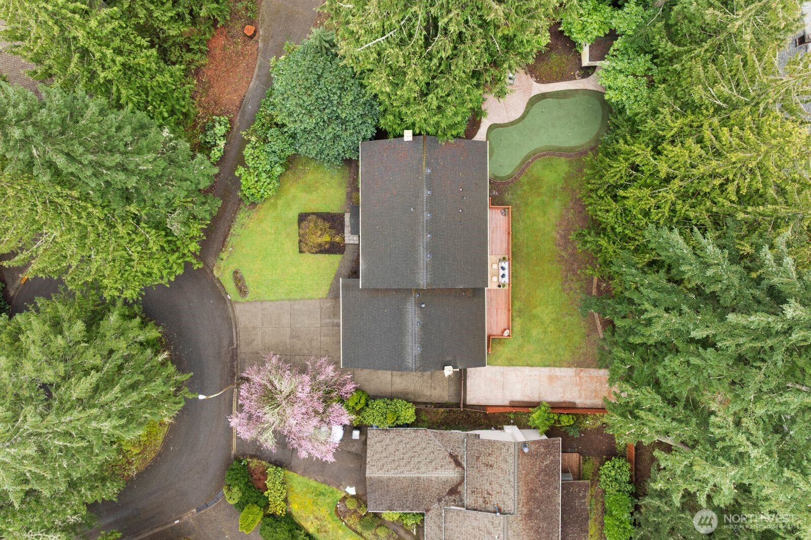 18505 Northeast 26th Street Redmond, WA 98052 - Photo 36 of 38 an aerial view of a house