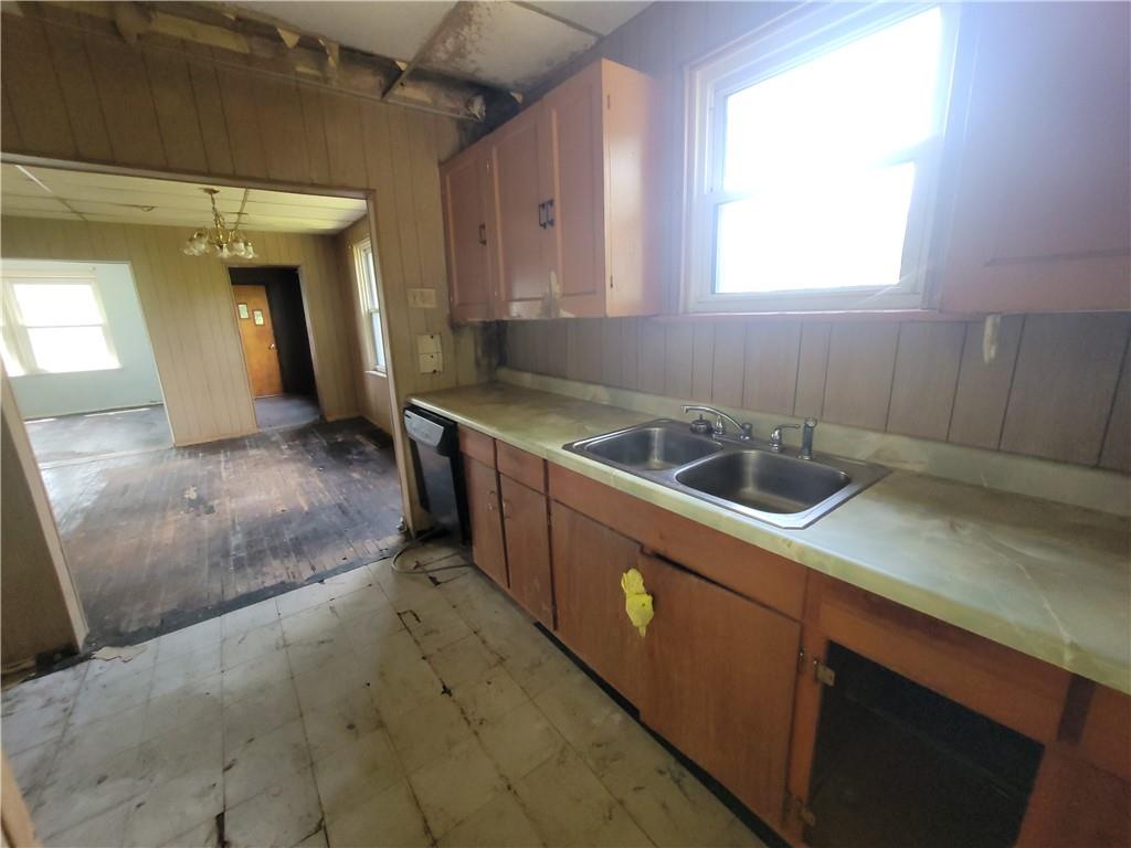 3013 Leechburg Road New Kensington, PA 15068 - Photo 8 of 28 a kitchen with a sink and cabinets
