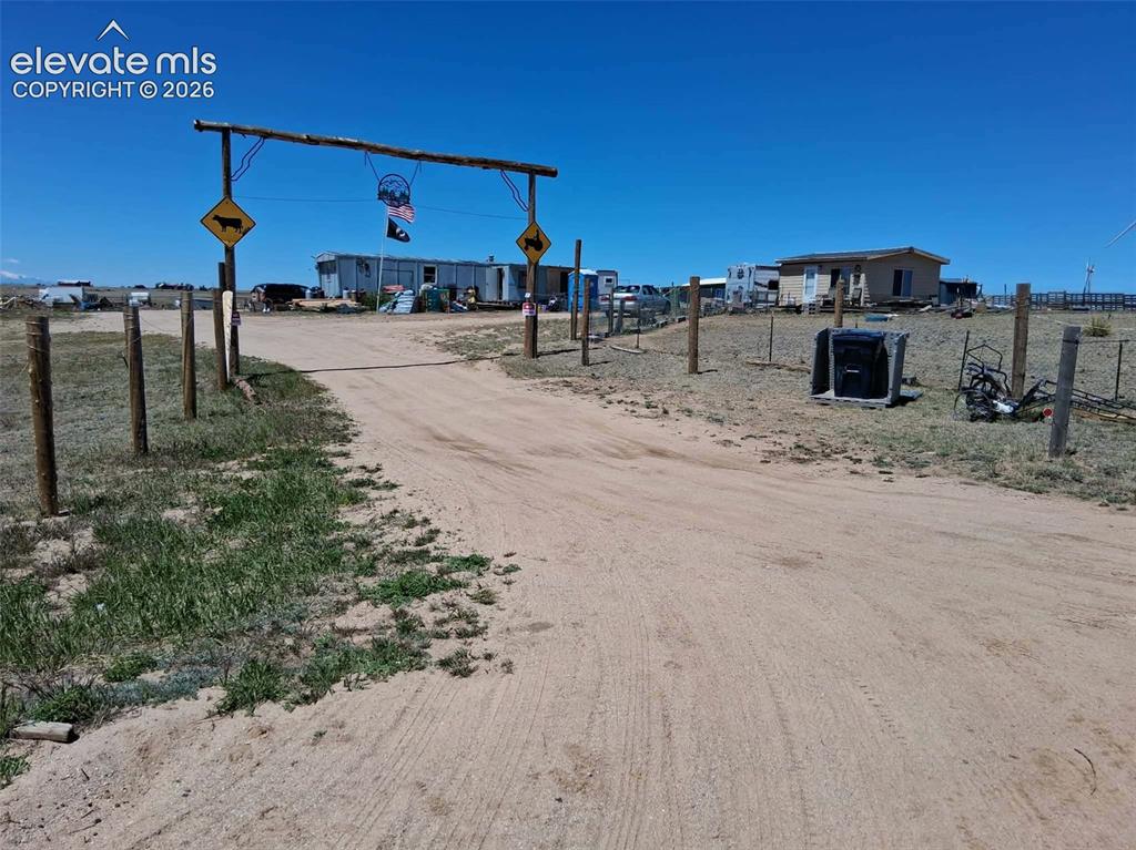 5350 North Yoder Road Calhan, CO 80808 - Photo 1 of 10 a view of a parking area
