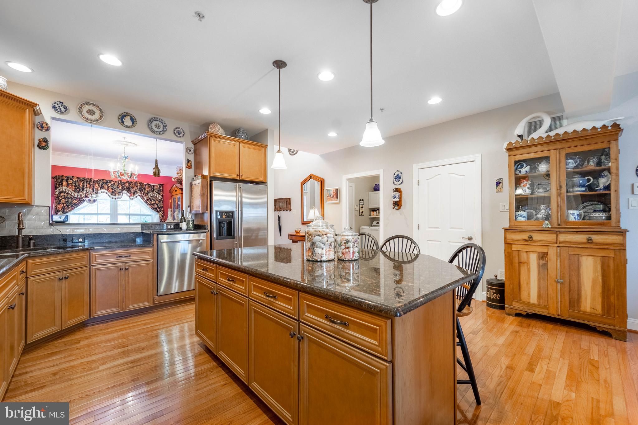 2611 Rockhampton Road Ellicott City, MD 21042 - Photo 11 of 61 Kitchen is open to laundry, half bath & DR
