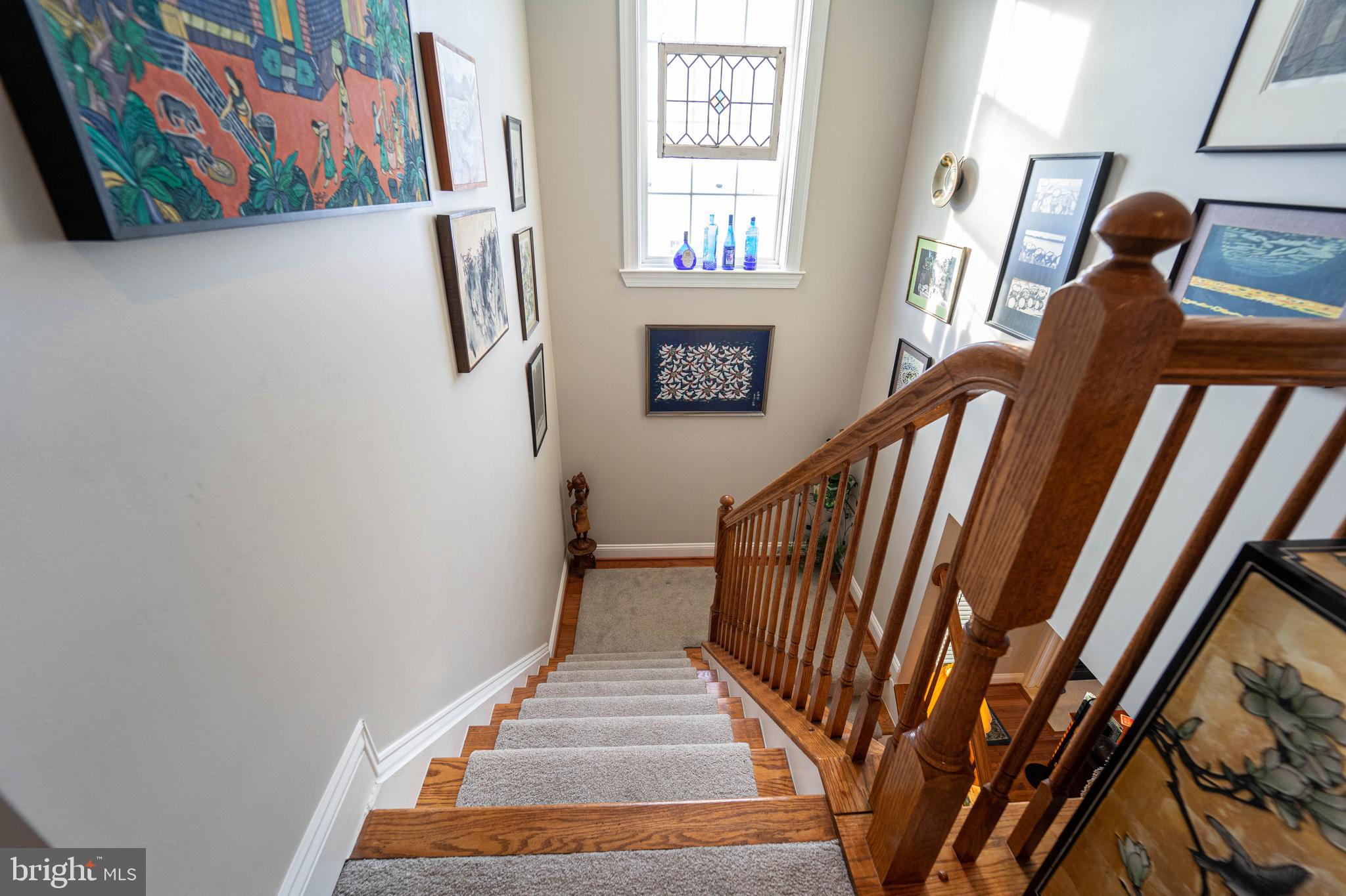2611 Rockhampton Road Ellicott City, MD 21042 - Photo 24 of 61 stairs from upper level