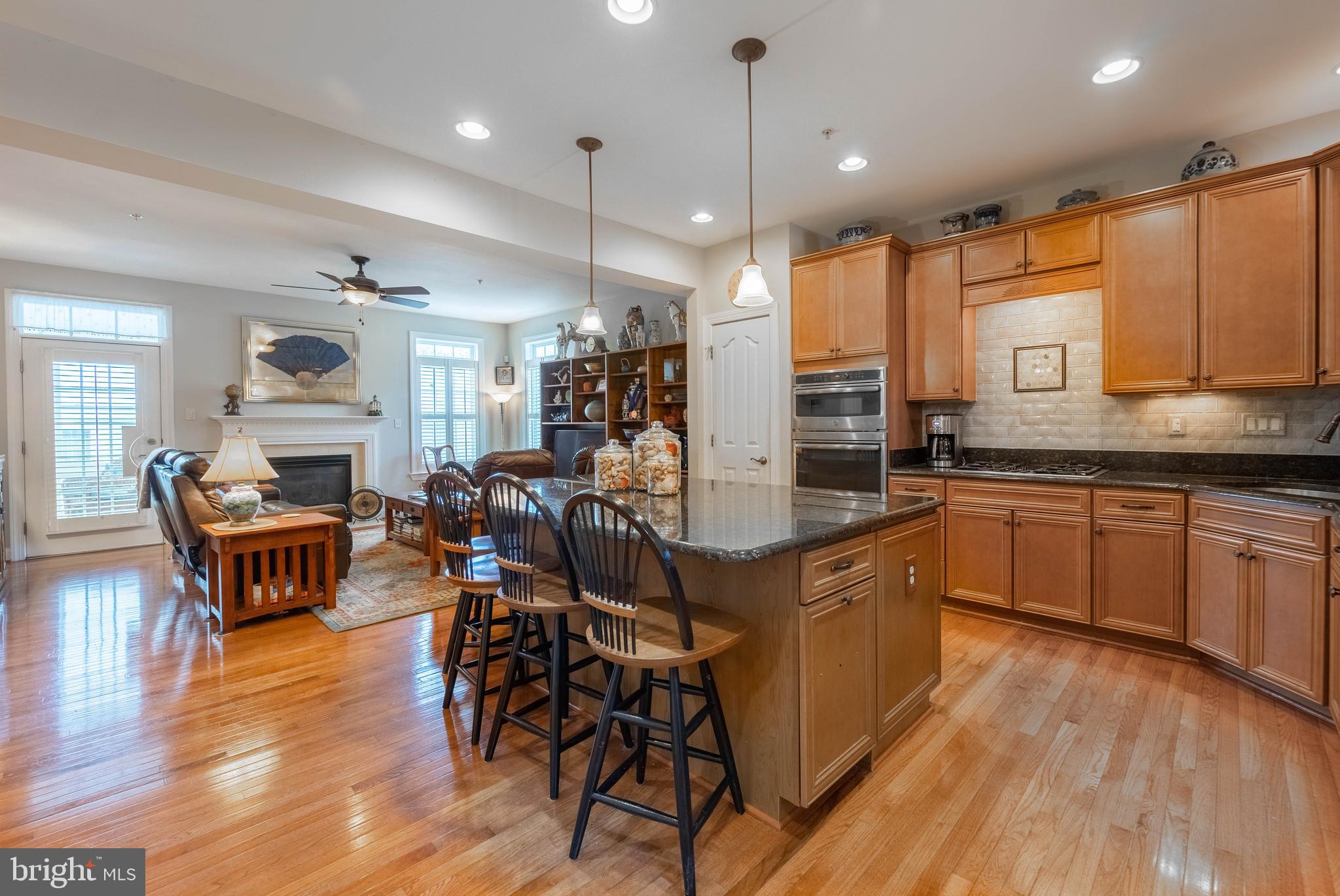 2611 Rockhampton Road Ellicott City, MD 21042 - Photo 9 of 61 Open kitchen with island, pantry. granite & SS