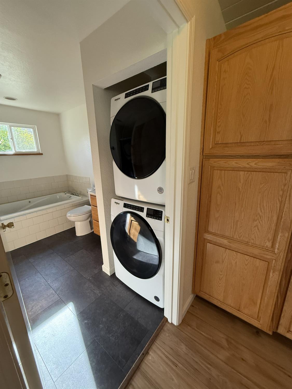 4881 Marshall Road Garden Valley, CA 95633 - Photo 15 of 25 a utility room with dryer and washer