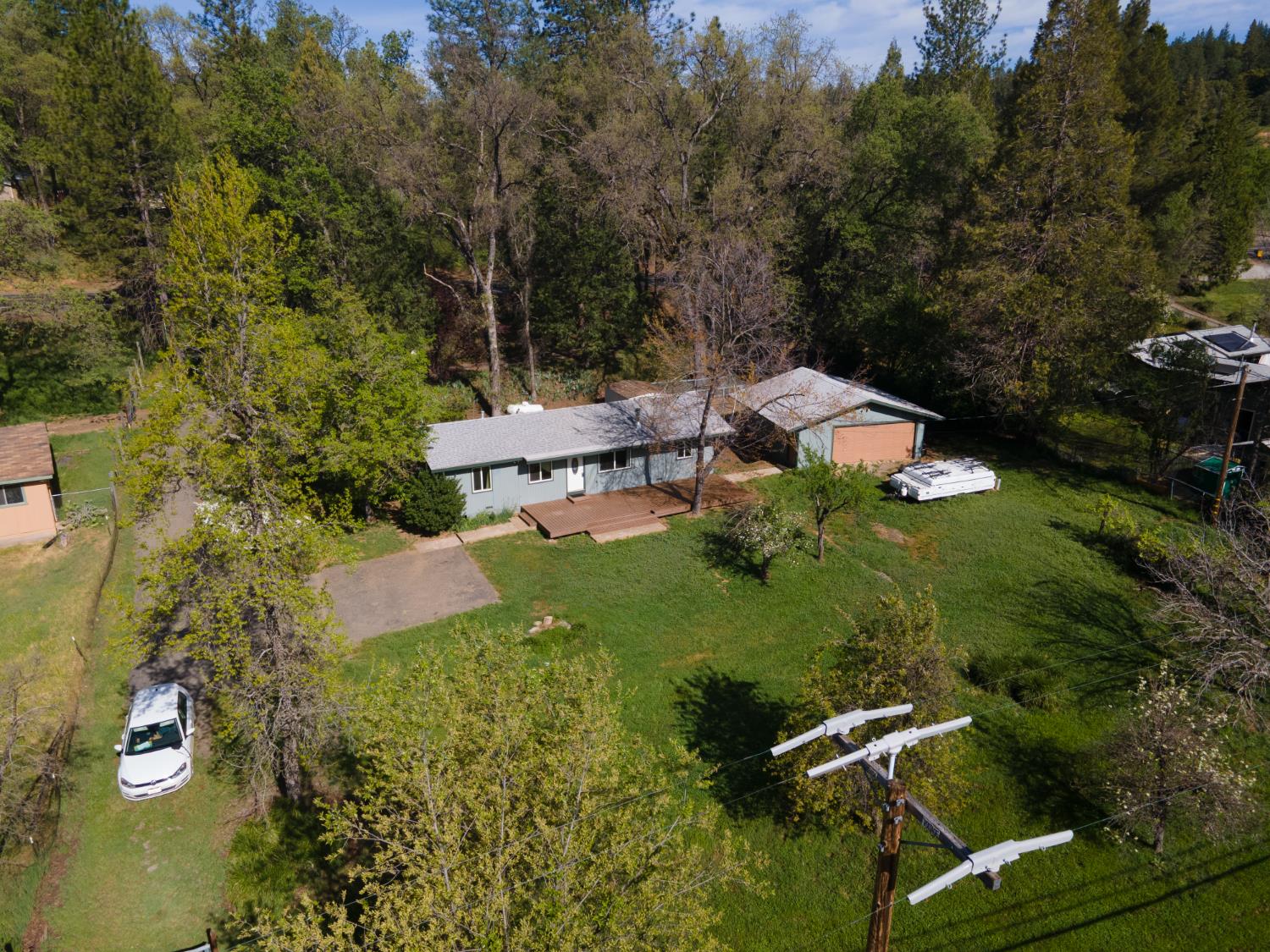 4881 Marshall Road Garden Valley, CA 95633 - Photo 22 of 25 an aerial view of a house