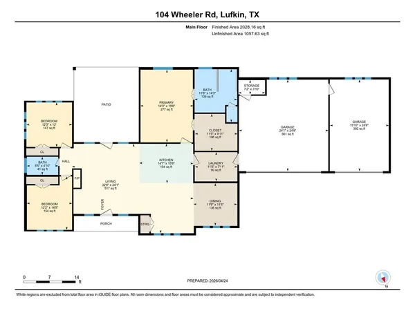 $989,000 | 104 Wheeler Road, Lufkin, TX 75901