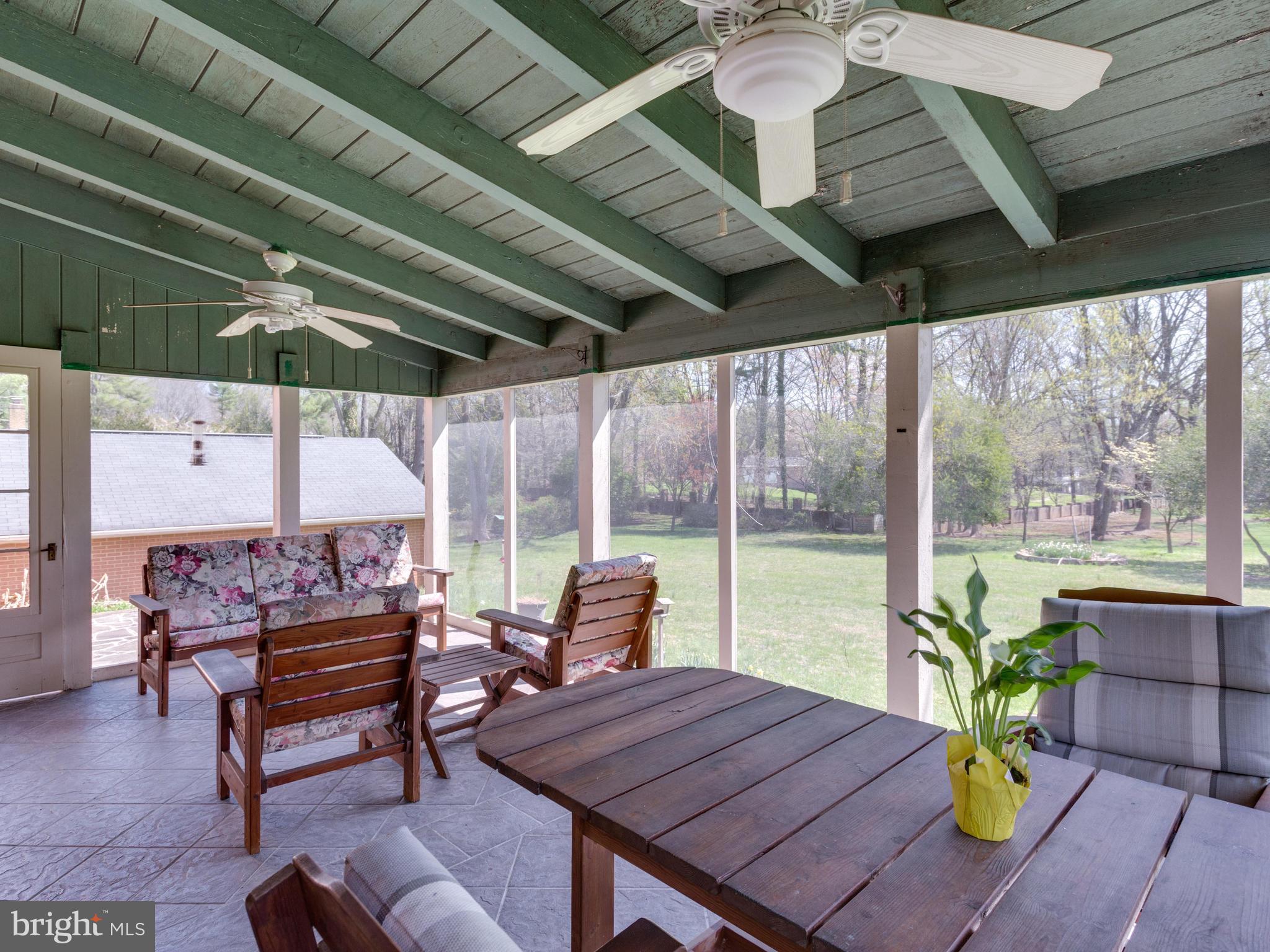 6907 Lupine Lane McLean, VA 22101 - Photo 16 of 30 Screened In Porch