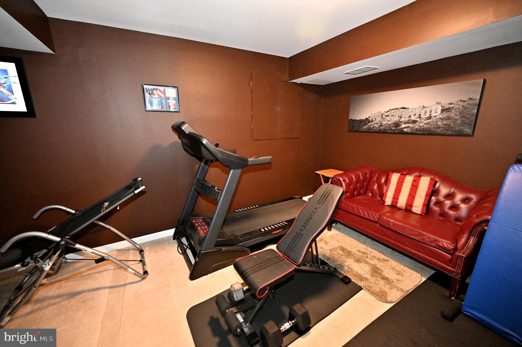 7729 Castle Rock Drive Clinton, MD 20735 - Photo 55 of 65 a view of a room with gym equipment
