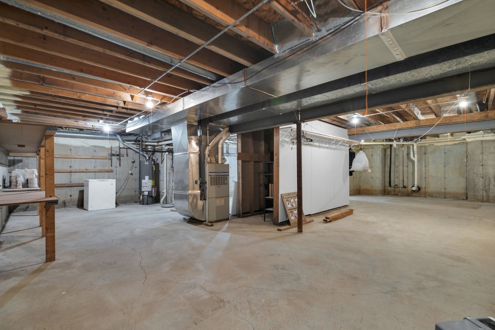 112 Sequoyah Court Southwest Poplar Grove, IL 61065 - Photo 16 of 26 a view of an empty room with wooden roof