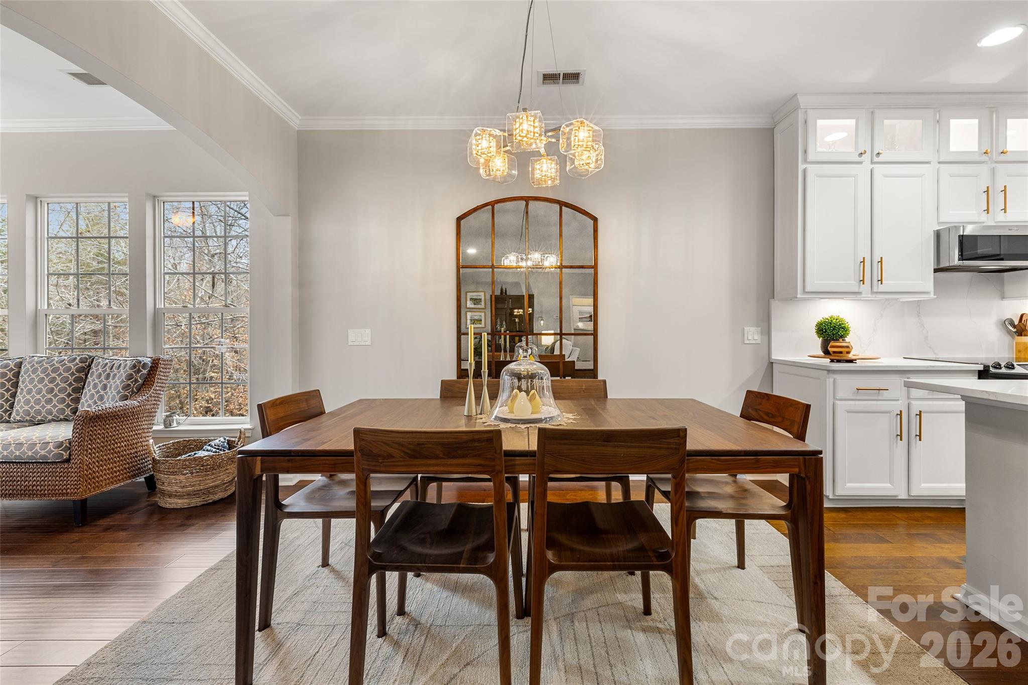 10564 Bethpage Drive Fort Mill, SC 29707 - Photo 9 of 47 a view of a dining room with furniture and wooden floor