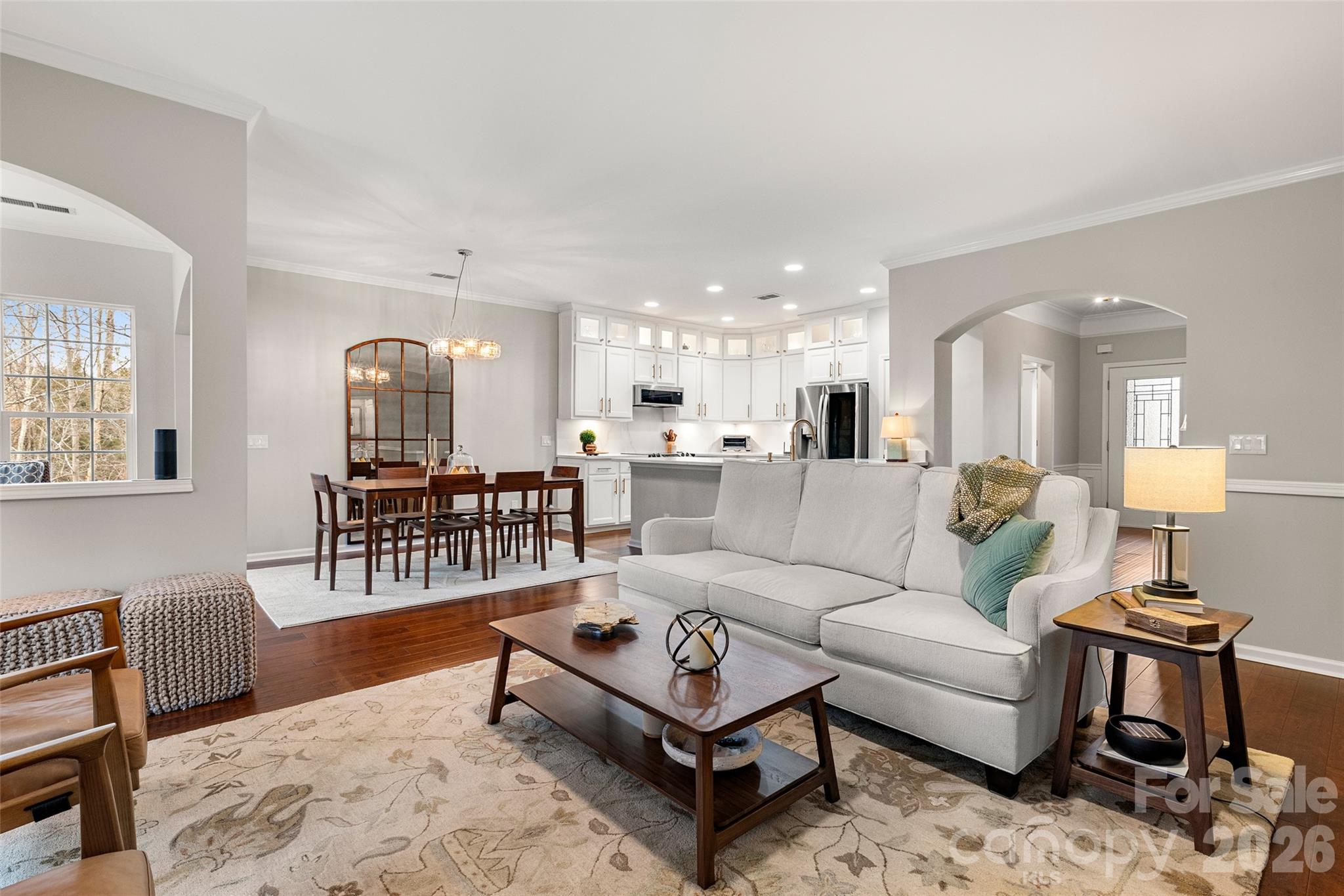 10564 Bethpage Drive Fort Mill, SC 29707 - Photo 10 of 47 a living room with furniture and wooden floor