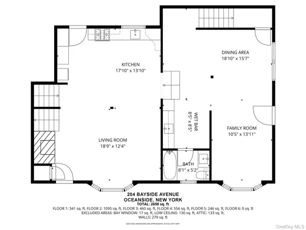 $799,000 | 204 Bayside Avenue, Oceanside, NY 11572
