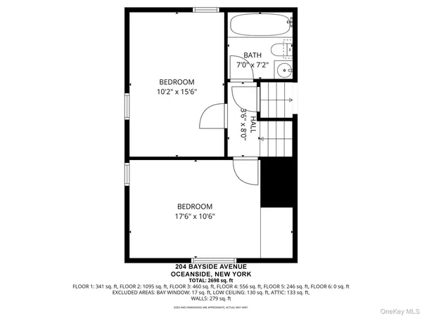 $799,000 | 204 Bayside Avenue, Oceanside, NY 11572