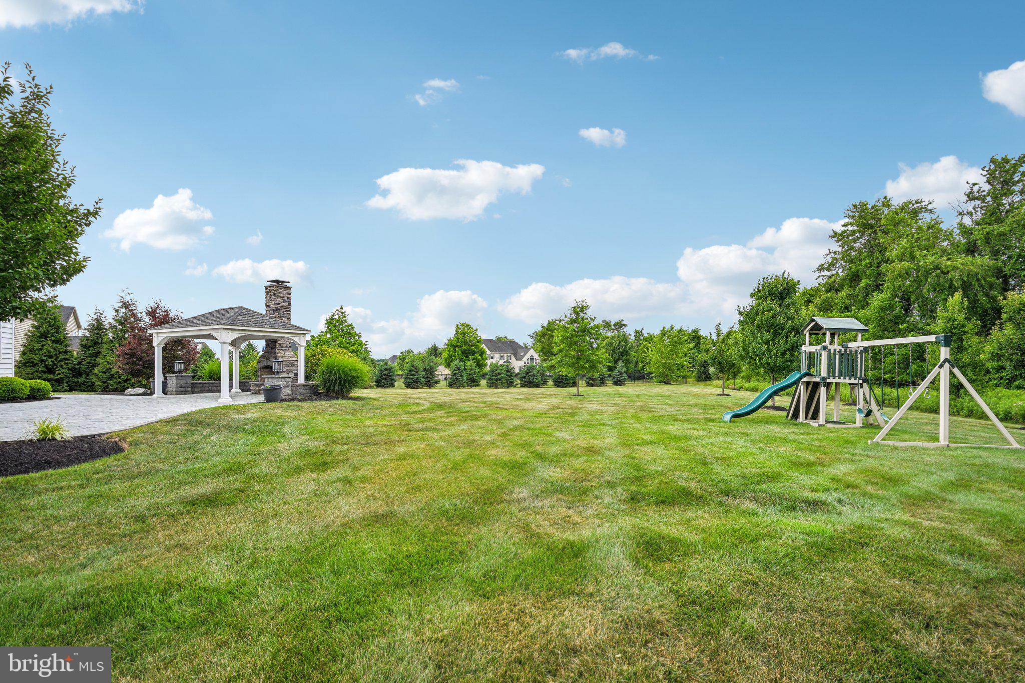 440 Elizabeth Way Hatfield, PA 19440 - Photo 50 of 60 Spacious lawn with playset and gazebo.