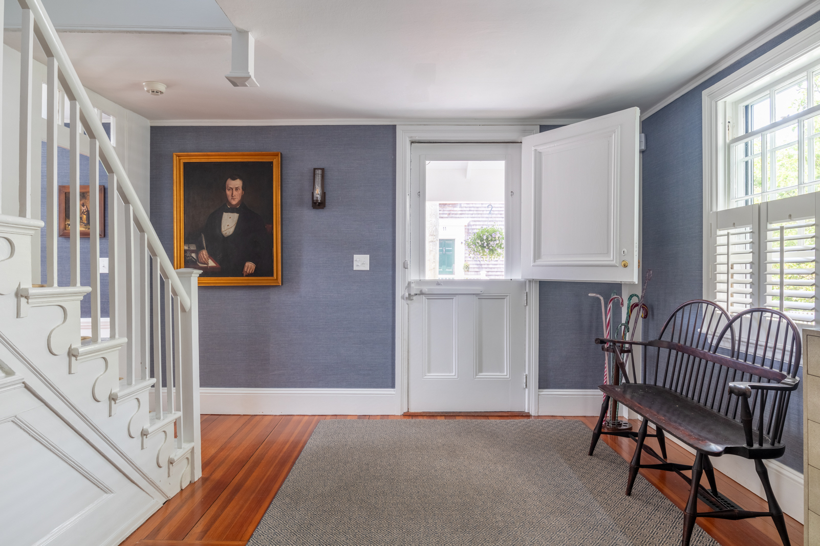 12 Hussey Street Nantucket, MA 02554 - Photo 20 of 47 a bedroom with furniture and windows