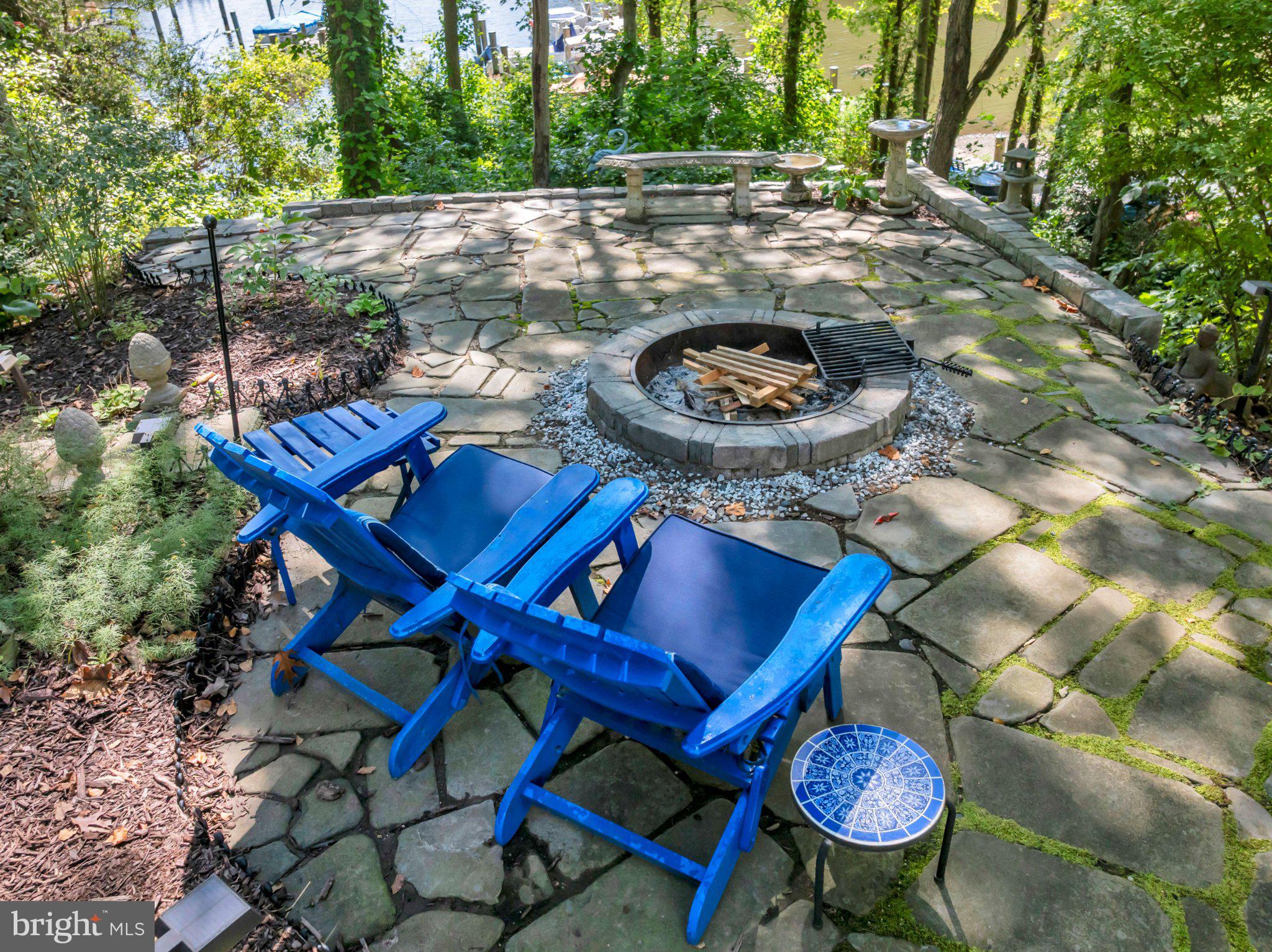 527 Forest Road Riva, MD 21140 - Photo 11 of 100 Firepit overlooking the river