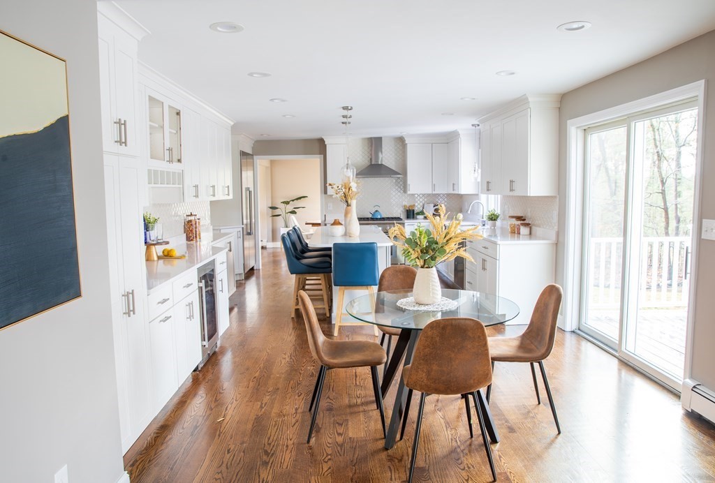 10 Stanley Road Middleton, MA 01949 - Photo 13 of 42 a view of a dining room with furniture window and wooden floor