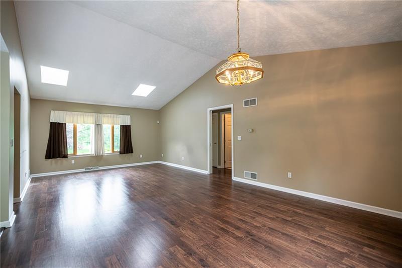 2611 Lah Road Gibsonia, PA 15044 - Photo 6 of 25 Another view of living/dining room of main house