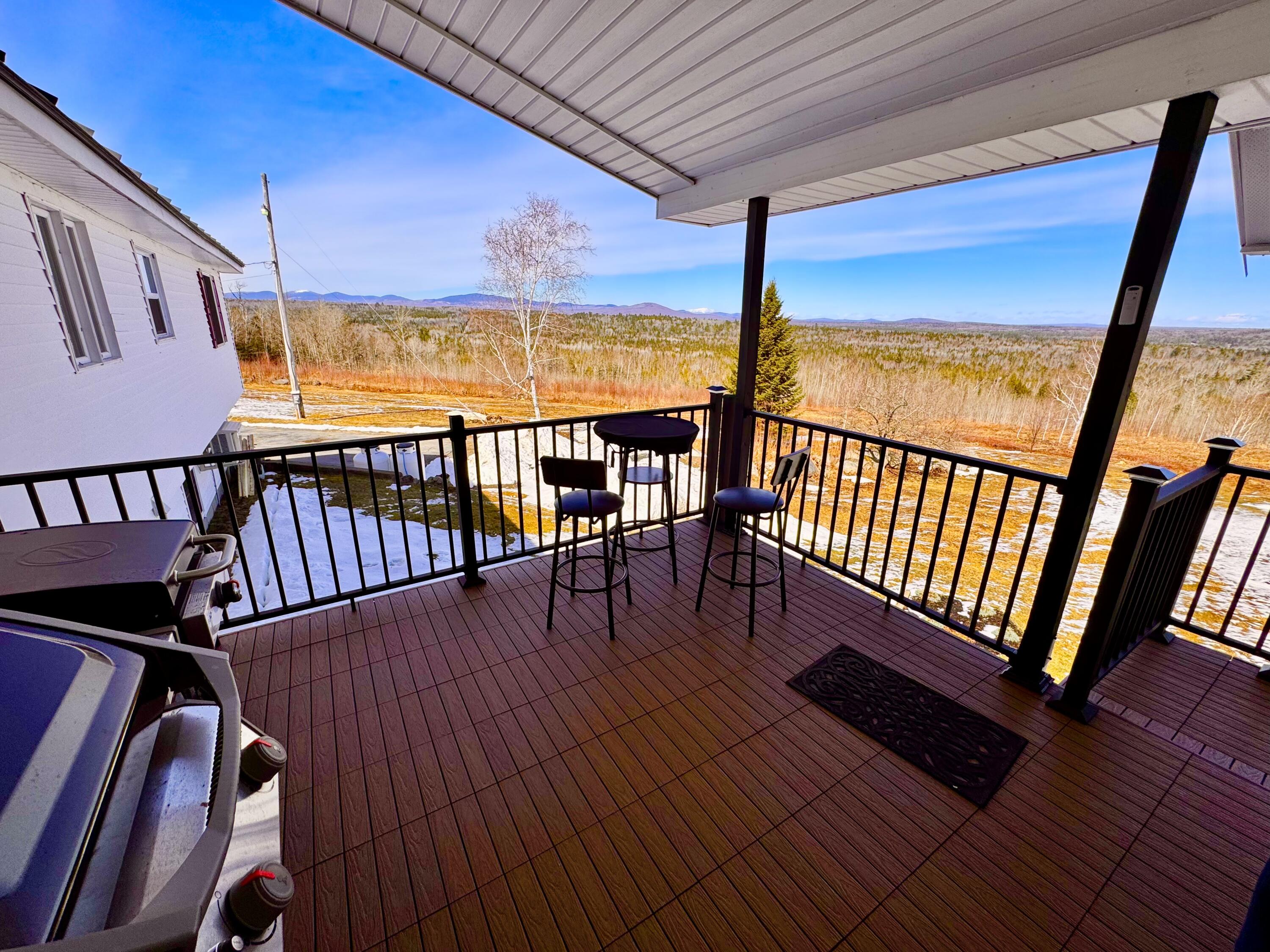 419 Williamsburg Road Brownville, ME 04414 - Photo 83 of 105 Covered Deck View
