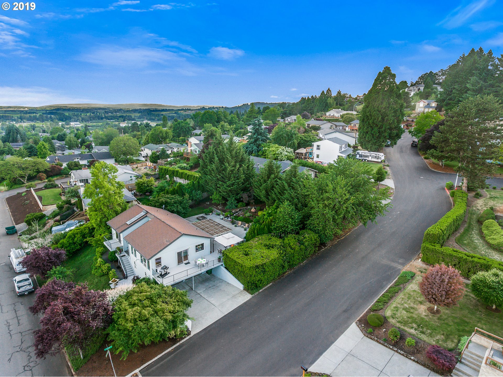 1119 Southwest 1st Street Dundee, OR 97115 - Photo 4 of 32 an aerial view of multiple house