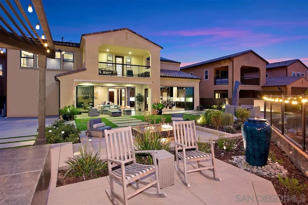 16438 Nicole Ridge Road San Diego, CA 92127 - Photo 20 of 25 a patio with sofas table and chairs
