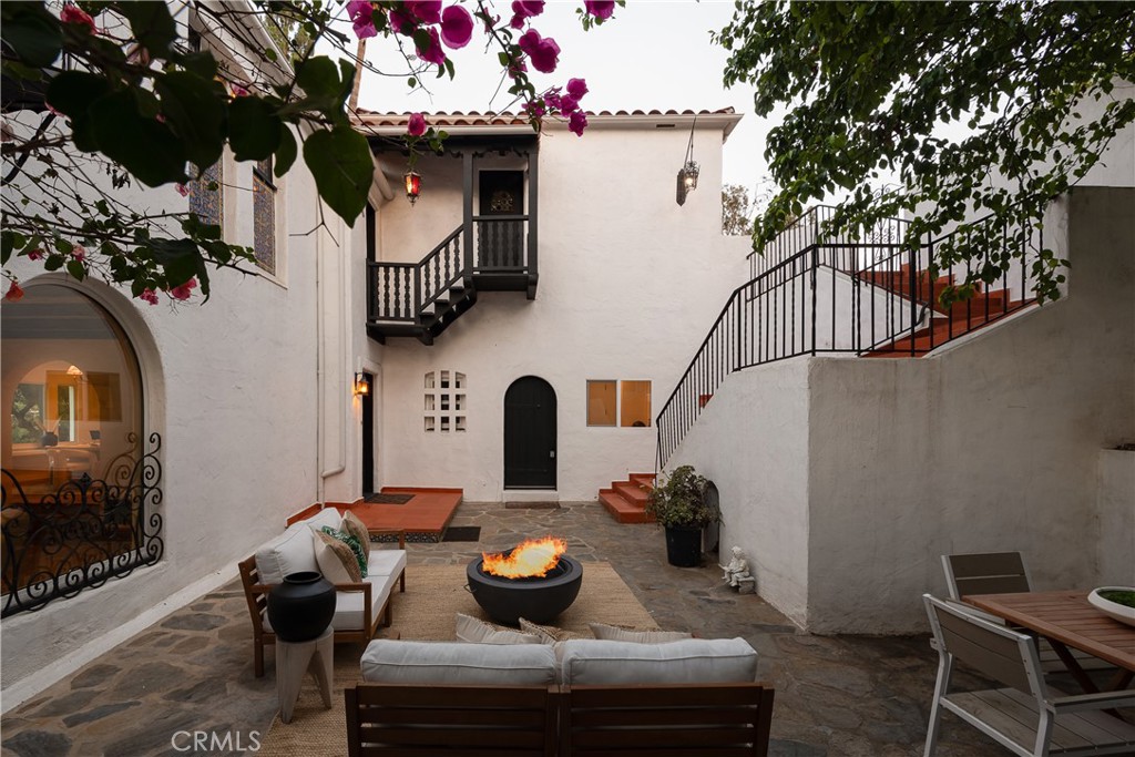 a view of balcony and patio