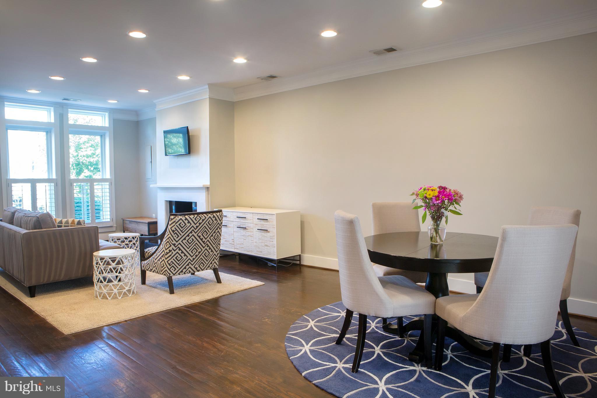 307 E Street Northeast Washington, DC 20002 - Photo 12 of 29 Open Living & Dining Room