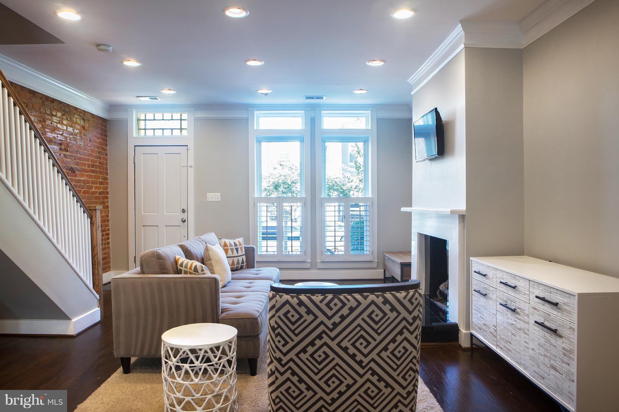 307 E Street Northeast Washington, DC 20002 - Photo 8 of 29 Spacious Living Room with New Windows!