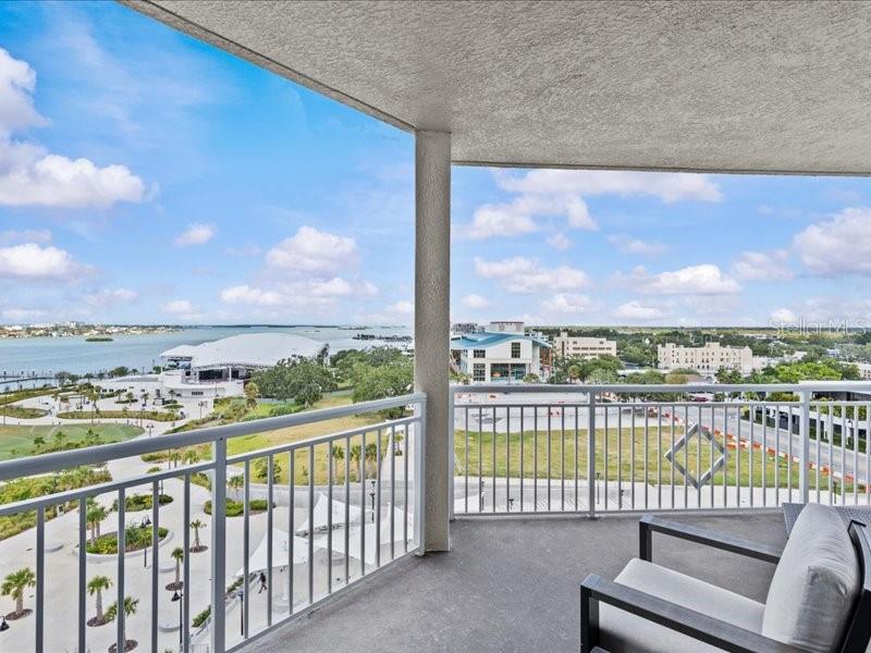 331 Cleveland Street, Unit 806 Clearwater, FL 33755 - Photo 38 of 83 a view of a city from a balcony