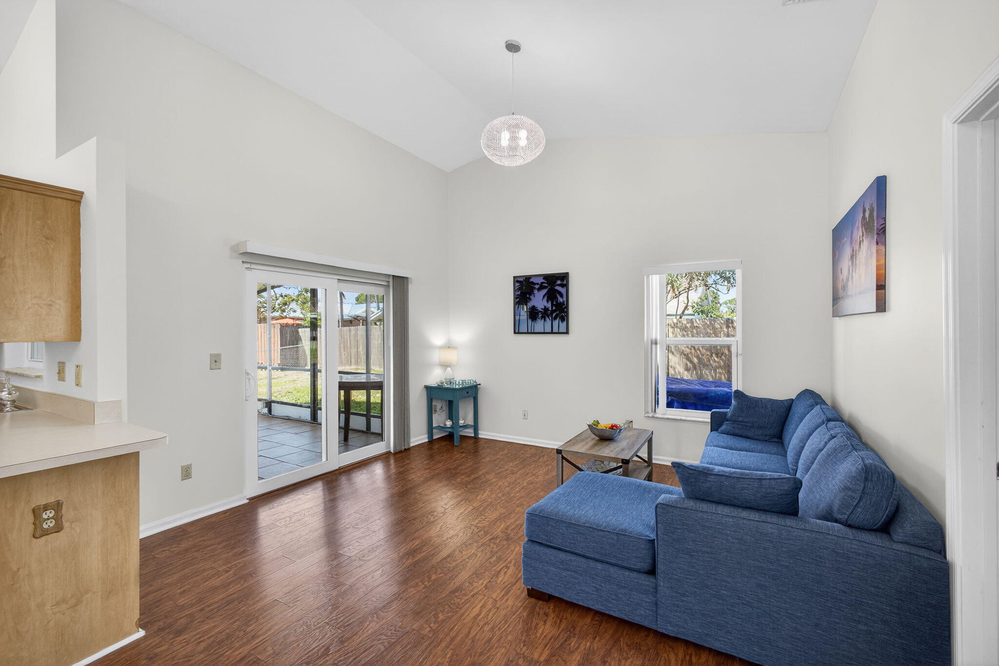 6223 Kendrick Street Jupiter, FL 33458 - Photo 15 of 45 a living room with furniture and wooden floor