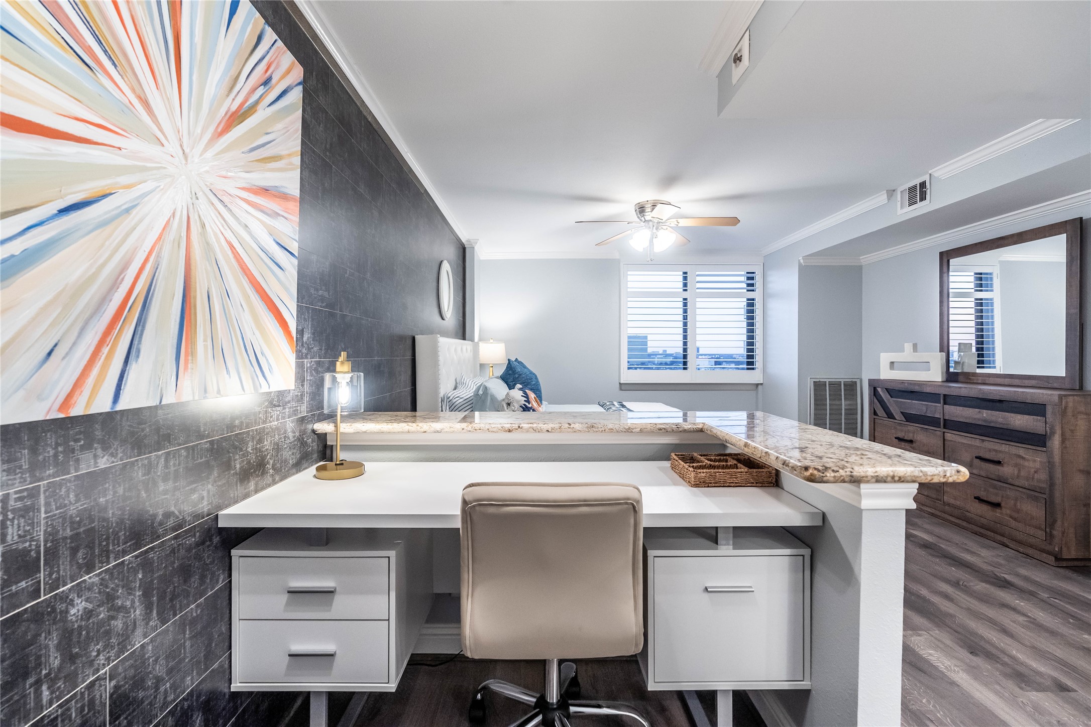 3525 Sage Road, Unit 1511 Houston, TX 77056 - Photo 12 of 25 a kitchen with a sink cabinets and window