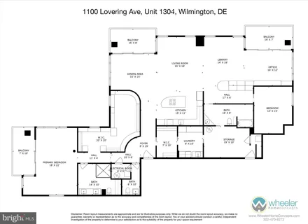 $995,000 | 1100 Lovering Avenue, Unit 1304, Wilmington, DE 19806