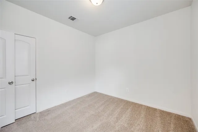 a view of empty room