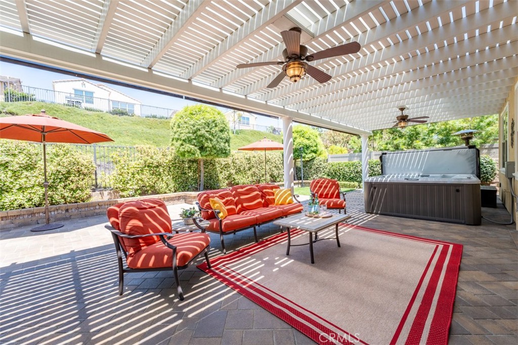 23 Vivido Street Rancho Mission Viejo, CA 92694 - Photo 32 of 44 a sitting area with furniture and outdoor view