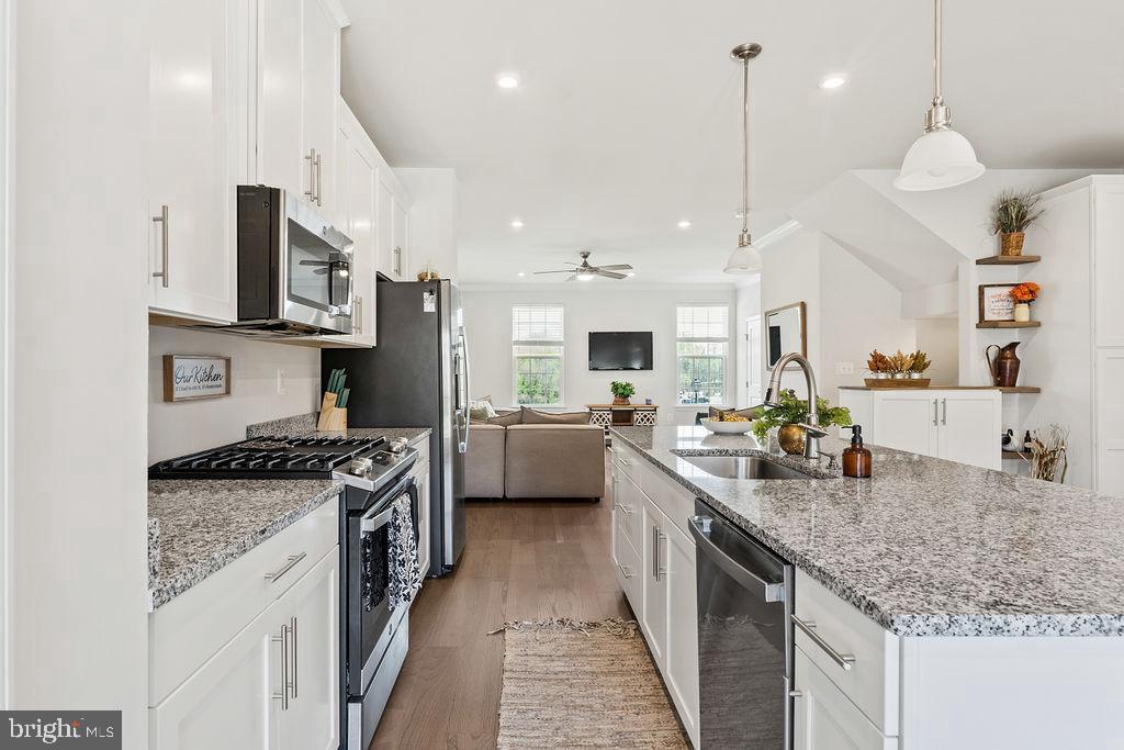 1008 Alum Road Fredericksburg, VA 22401 - Photo 17 of 43 Modern kitchen with sleek finishes.