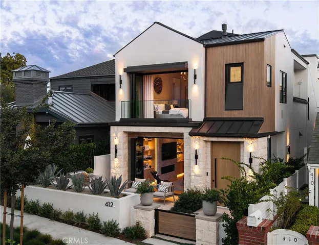 a front view of a house with porch